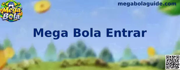 Interface de login seguro do Mega Bola
