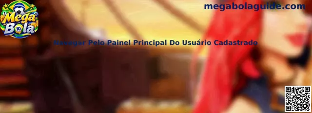Navegar Pelo Painel Principal Do Usuário Cadastrado